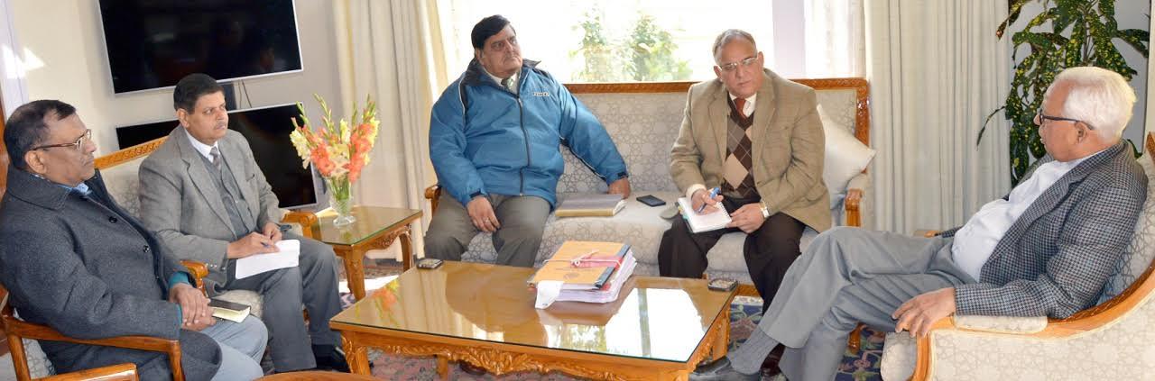 Governor reviews significant matters pending decision